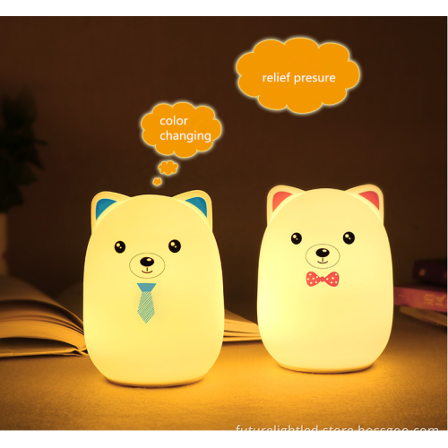 Decorative motion sensor light switch LED animal night light for kids